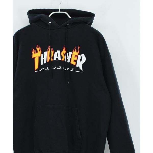 パーカー 「ヴィンテージ古着」THRASHE MAGAZINE プルオーバーパーカー メンズ レディ...