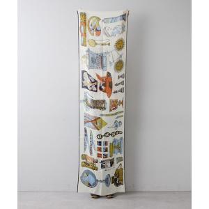 「ear PAPILLONNER」 「INOUI EDITIONS」ストール FREE ホワイト レディース