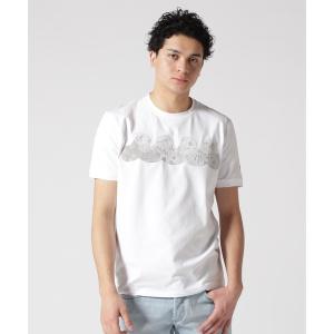 tシャツ muta MARINE/ムータ マリン/別注フロッキーWAVE TEE メンズ レディース