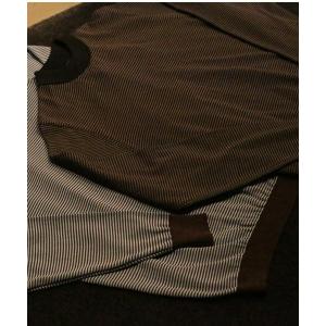 セーター ニット 「Rinascente/リナシェンテ」Long Ship Knit　ボーダー　モックネック　ニット　セーター　Made in Jap｜ZOZOTOWN Yahoo!店