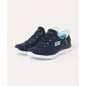 スニーカー SKECHERS スケッチャーズ SLIP-INS スリップインズ SUMMITS-EVERYDAY SET「ワイド/4E/軽量」レディー