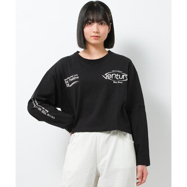 tシャツ ワイドショート丈ロングTシャツ キッズ 子供服 女の子