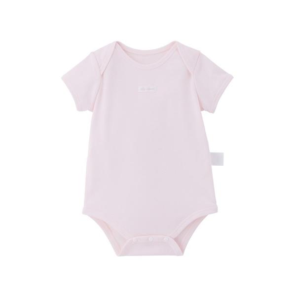 ベビー肌着 半袖フライスボディシャツ