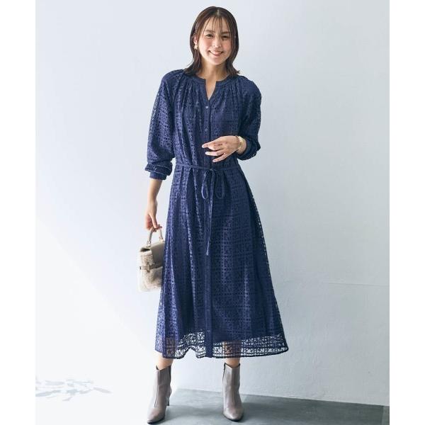 ワンピース 総レースワンピース「大きいサイズ有」「OtonaSMILE」