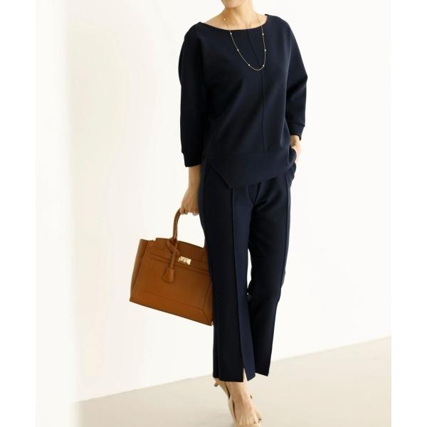 tシャツ カットソー２点セット（トップス＋クロップドパンツ）「大きいサイズ有」「OtonaSMILE...