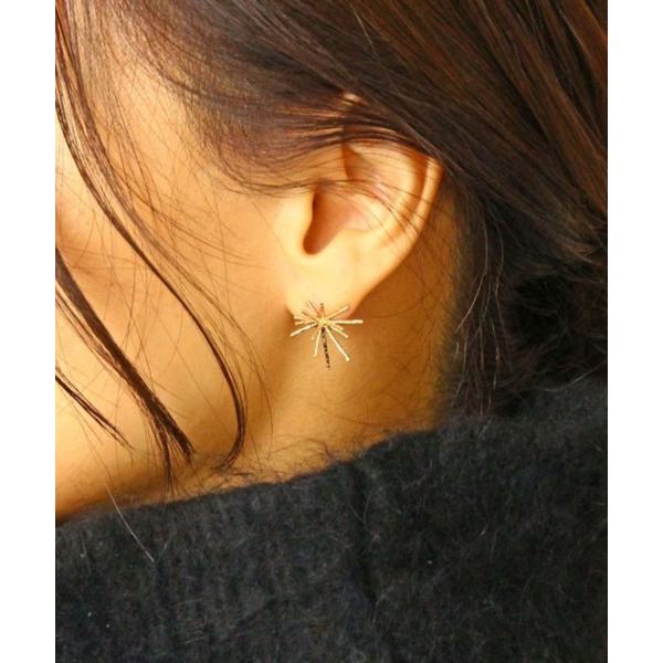 ピアス 「LIMITED NUMBER/リミテッドナンバー」ブライトスターチタンポストピアス レディ...