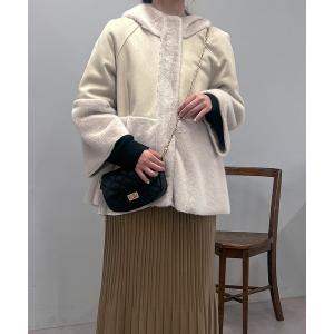 「un dix cors」 ブルゾン FREE ベージュ レディース