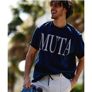 tシャツ muta MARINE/ムータ マリン/別注メタルロゴ スムースTシャツ メンズ レディース