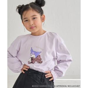 tシャツ 「ROPE' PICNIC×Sanrio characters」「KIDS」スパンコールトップス キッズ 子供服 女の子