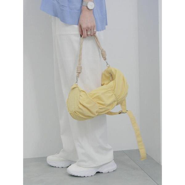 ハンドバッグ シャーリングミニドラムバッグ