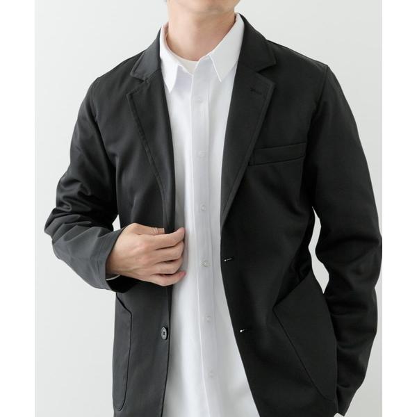 コート ジャケット 「セットアップ対応」マシンウォッシャブルピケテーラードジャケット メンズ