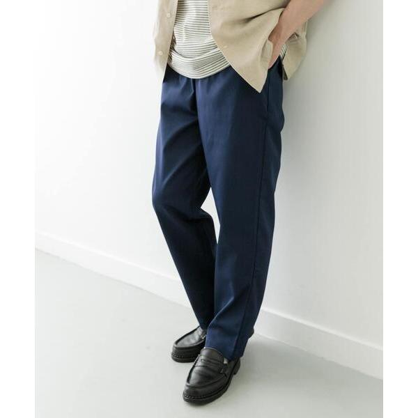 パンツ 「セットアップ対応」マシンウォッシャブルピケテーパードパンツ メンズ