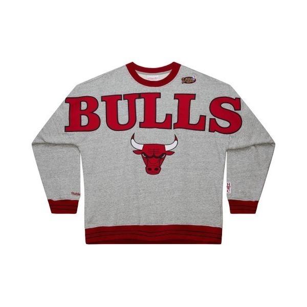 トレーナー スウェット Mitchell ＆ Ness NBA FULL FIELD SATIN F...