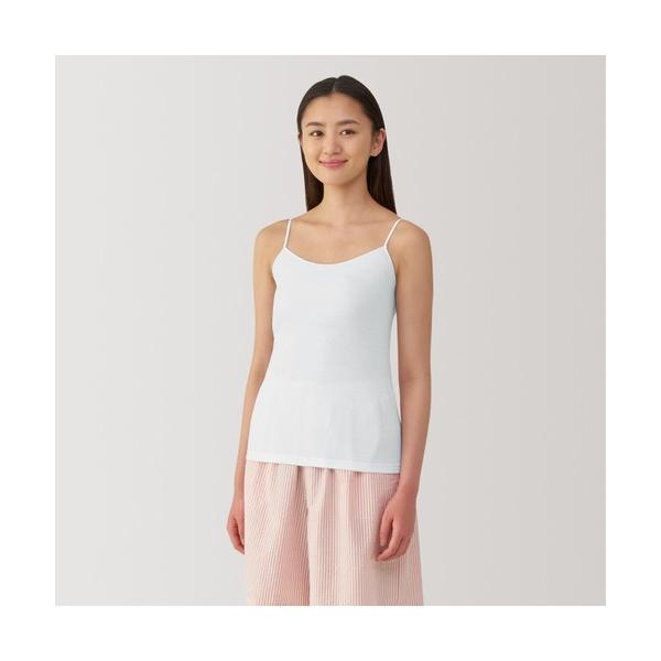 インナーシャツ 肌着 婦人　さらっと綿　薄手　キャミソール レディース