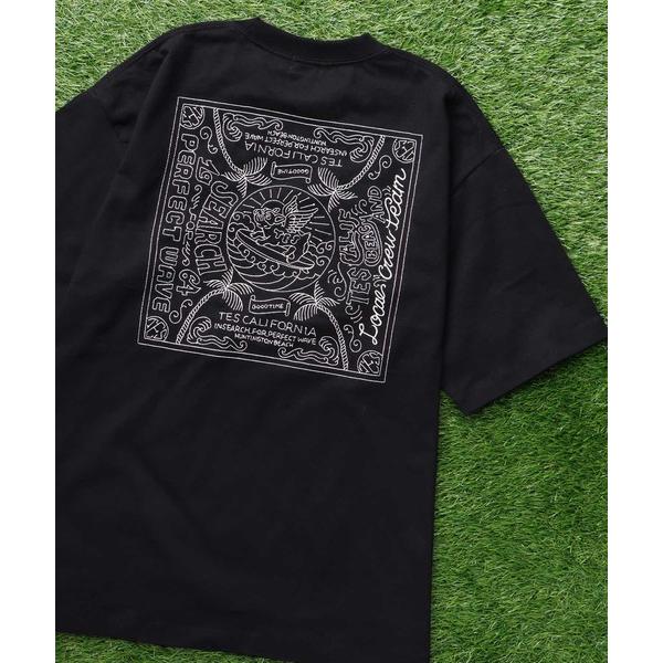 tシャツ TES BANDANA EMB BIG T-SHIRT / ビッグシルエットTシャツ メン...