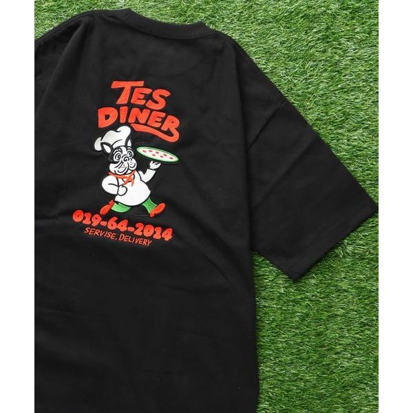 tシャツ TES DINER EMB BIG T-SHIRT / ビッグシルエットTシャツ メンズ ...