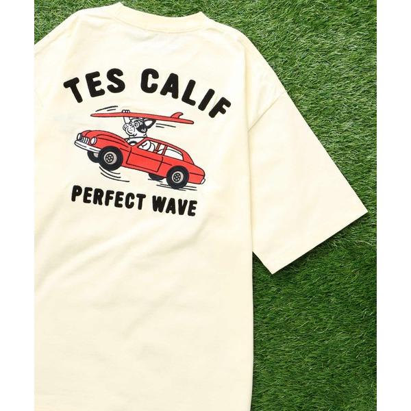 tシャツ TES VINTAGE CAR EMB BIG T-SHIRT / ビッグシルエットTシャ...