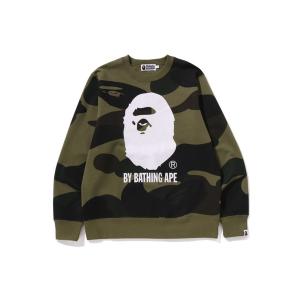 トレーナー スウェット GIANT 1ST CAMO BY BATHING APE CREWNECK SWEATSHIRT メンズ レディース
