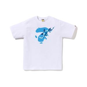 A BATHING APE tシャツ 1ST CAMO COLLEGE ATS TEE メンズ