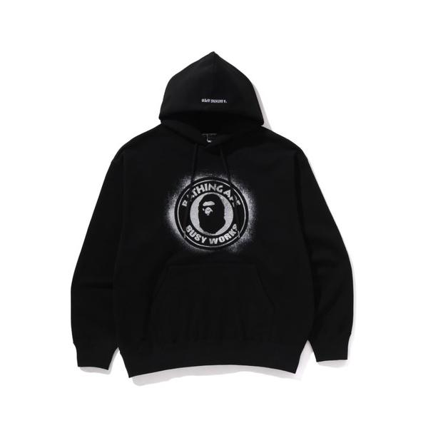 パーカー GLITTER PRINT BUSY WORKS RELAXED FIT PULLOVER...