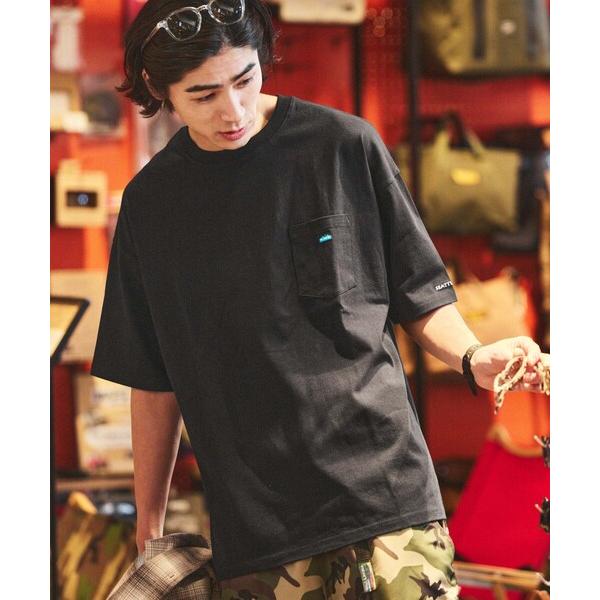 tシャツ 限定展開 KAVU×FREAK&apos;S STORE/カブー 別注 STORATECH ワンポイ...