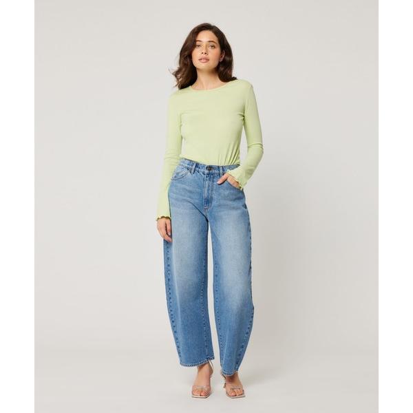 ジーンズ デニム デニムパンツ GIGI BARREL レディース