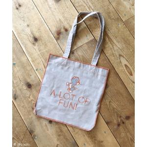 トートバッグ 「公式」TOM and JERRY　ロックステッチトート レディース メンズ