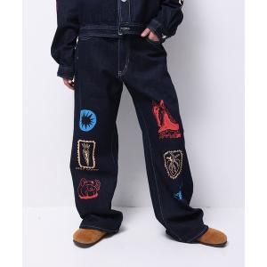 ジーンズ デニム デニムパンツ HORSE” norahi デニムパンツ レディース メンズ