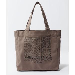 トートバッグ 「AMERICAN RAG CIE」リピートロゴトート レディース メンズ