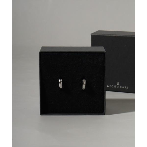 ピアス LION HEART 「限定展開」“THE EDGE”エングレイブカッティングフープピアス（...