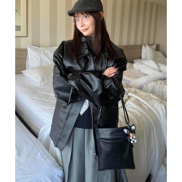 ショルダーバッグ バッグ 「志×EFOLE コラボ」Vintage like shoulder ba...