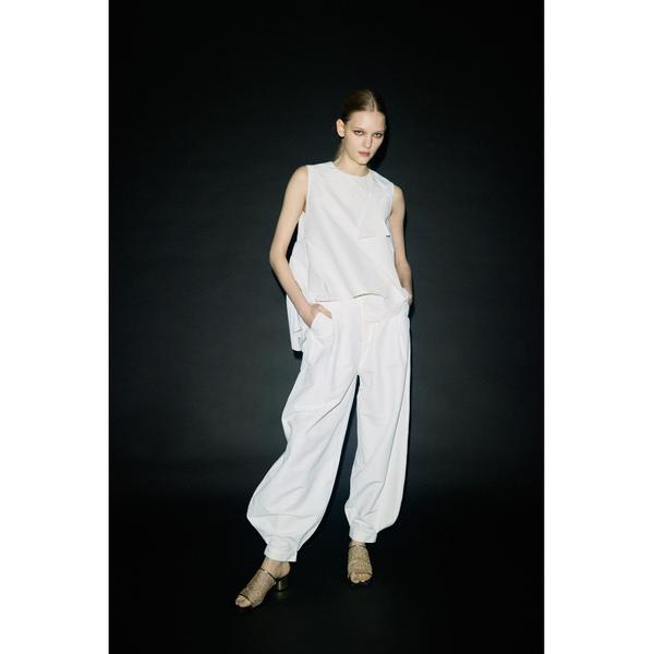 スラックス パンツ 「PLUS」アラジンバルーンパンツ レディース