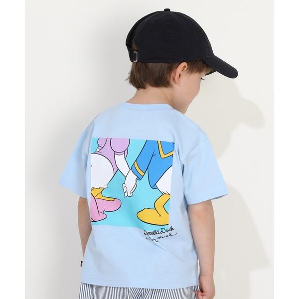 tシャツ 「綿100％」 親子お揃い ディズニー サングラス Tシャツ 0290K キッズ 子供服 ...