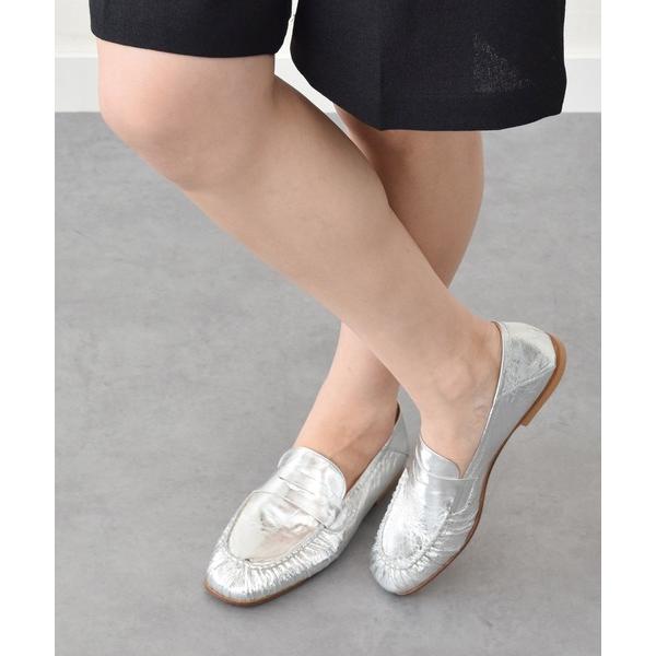 ローファー 「INTER-CHAUSSURES」ラウンドトウベーシックローファー(I51612) レ...