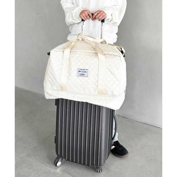 ボストンバッグ 軽量キルティングトラベルバッグ ボストンバッグ レディース