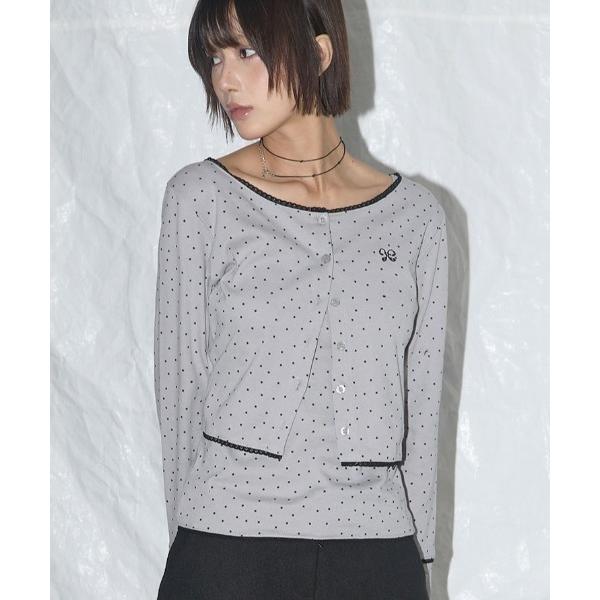 カーディガン A&apos;GEM/9 × .kom 「 FANCY CLUB/ファンシークラブ」 LACE ...