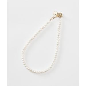 ネックレス 淡水パールショートネックレス レディースの買取情報