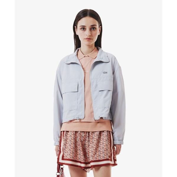 ブルゾン ジャンバー 撥水 ショート＆ワイドシルエット スタンドカラーナイロンブルゾン レディース