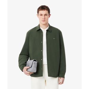 シャツ 撥水ストレッチ 中綿入りシャツジャケット メンズ
