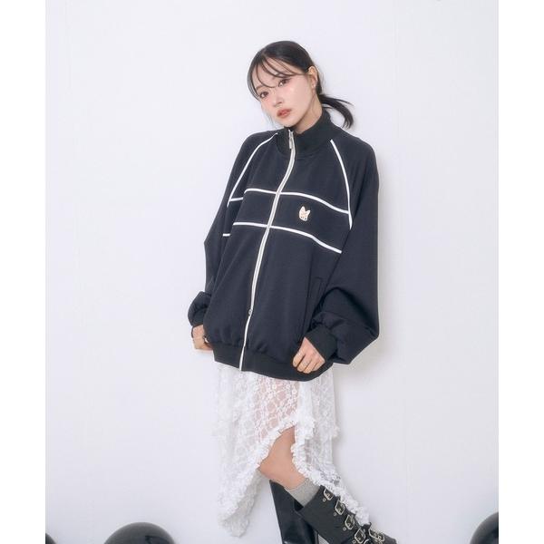 ジャージ UNISEX パイピングトラックジャケット レディース