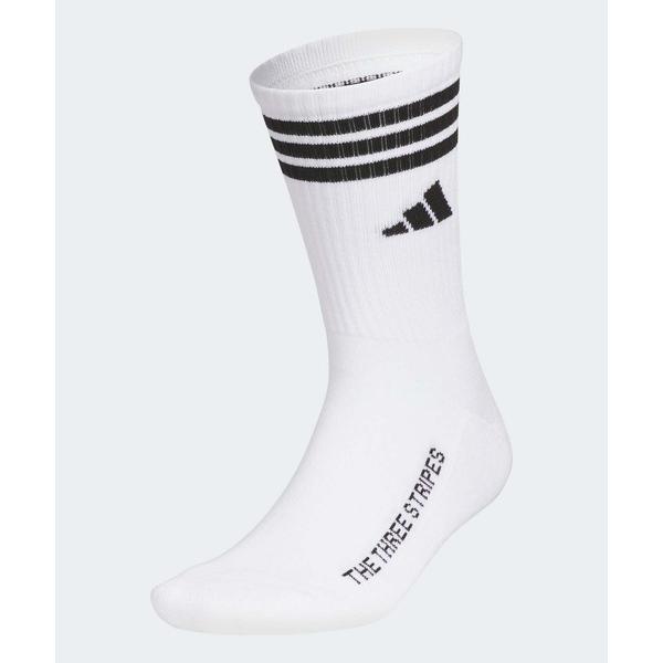 靴下 クルー丈 箱入リ クッションソックス「adidas Golf/アディダスゴルフ」 メンズ