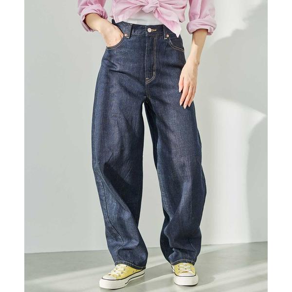 ワイドパンツ ジーンズ デニム デニムパンツ essentials ヴィンテージカーブワイドデニムパ...
