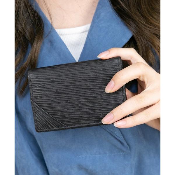 名刺入れ 「STYLE=」名刺入れ メンズ  レディース カードケース 相手の名刺がはさめる 本革 ...