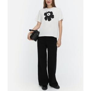 tシャツ 半袖 erna Unikko /placement   t-shirt レディース メンズ