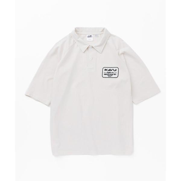 ポロシャツ KAVU/カブー Engeered Patch Polo/エンジニアードパッチポロ メン...