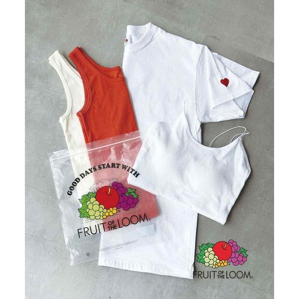 tシャツ 「別注」FRUIT OF THE LOOM×PICCIN 4点セット（white） レディ...