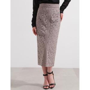 CLANE（クラネ） シャーリング ストレート スカート SHIRRING STRAIGHT