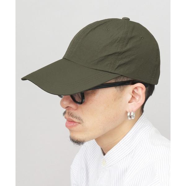 キャップ 帽子 ワッシャーナイロン ロングビル キャップ つば長 深め メンズ レディース