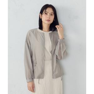 ブルゾン アウター シアーブルゾン レディース