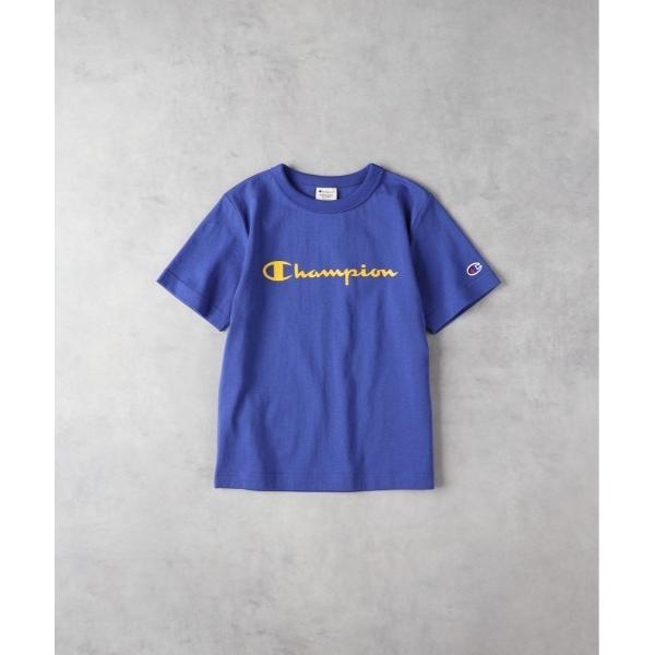 tシャツ 「Champion」スクリプトロゴ半袖Ｔシャツ キッズ 子供服 男の子 女の子